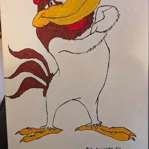 Vibrant Rooster Canvas Art